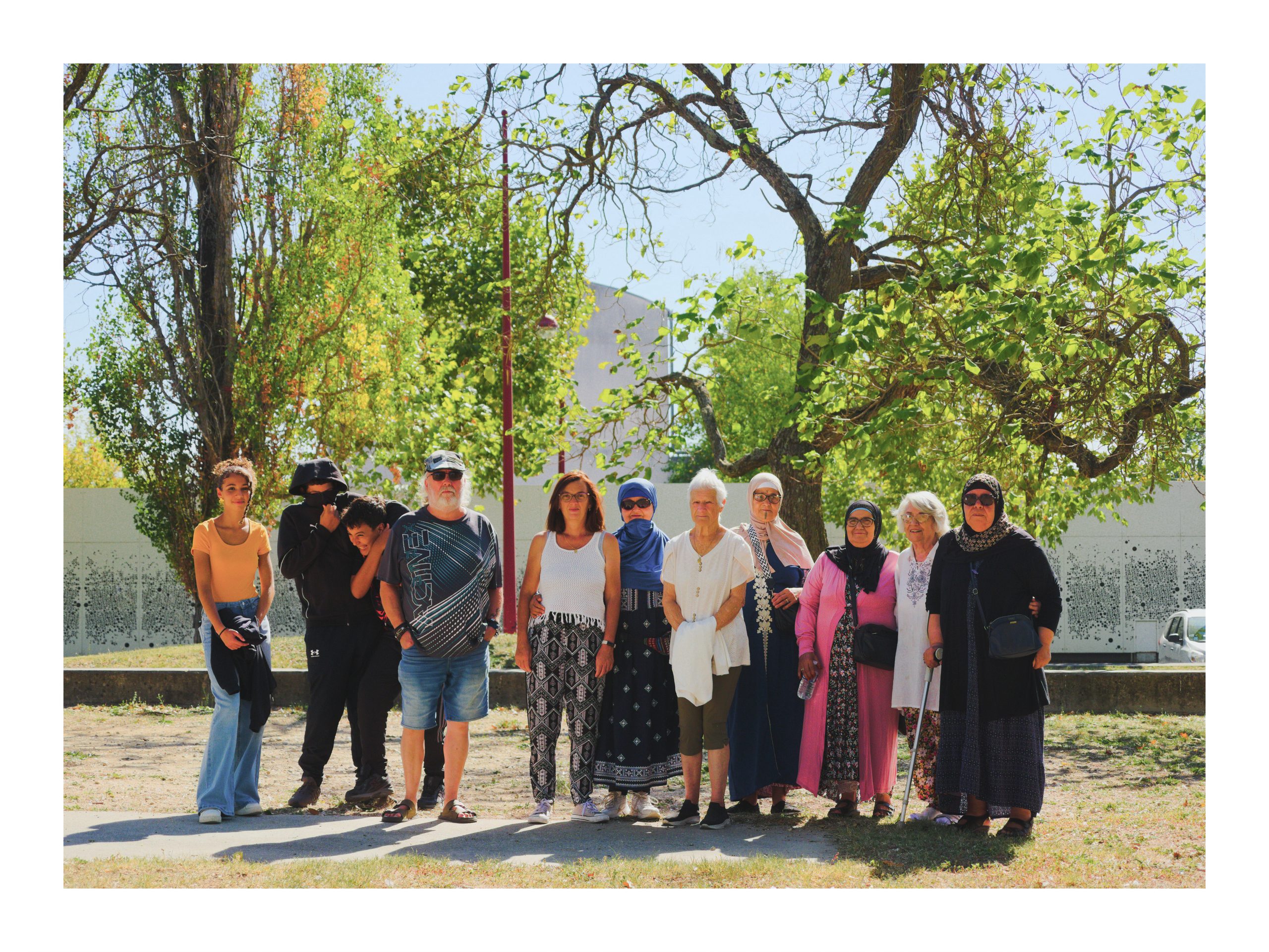 Le parc des Ifs : portrait de groupe